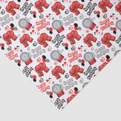 Boxing Birthday Tissue Paper Tissuepapier (Detail)