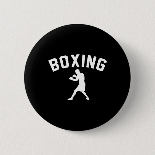 Boxing - Boxer Gift Boxing Fan Boxing Trainer Boxi Ronde Button 5,7 Cm (Voorkant)