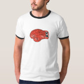 Boxing Brain Mannen T-shirt (Voorkant)