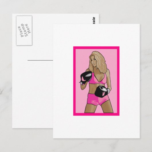 Boxing Briefkaart (Voorkant / Achterkant)