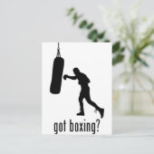 Boxing Briefkaart (Staand voorkant)