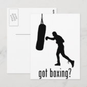 Boxing Briefkaart (Voorkant / Achterkant)