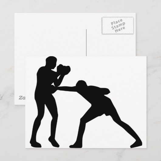Boxing Briefkaart (Voorkant / Achterkant)