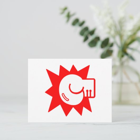 Boxing Briefkaart (Staand voorkant)