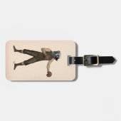 Boxing Bulldog Full 2 Bagagelabel (Voorkant horizontaal)