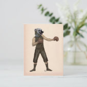 Boxing Bulldog Full 2 Briefkaart (Staand voorkant)