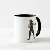 Boxing Bulldog Full 2 Mok (Voorkant rechts)