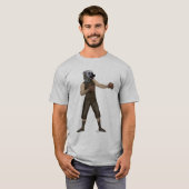 Boxing Bulldog Full 2 T-shirt (Voorkant volledig)