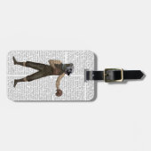 Boxing Bulldog Full Bagagelabel (Voorkant horizontaal)