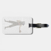 Boxing Bulldog Full Bagagelabel (Achterkant horizontaal)