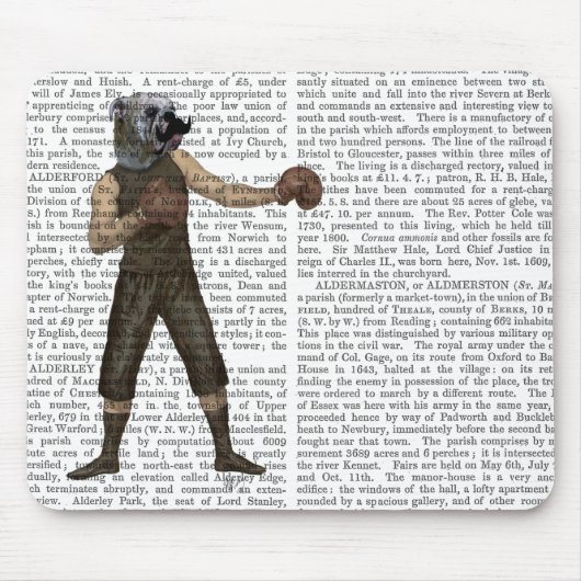 Boxing Bulldog Full Muismat (Voorkant)