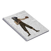 Boxing Bulldog Full Notitieboek (Rechterzijde)