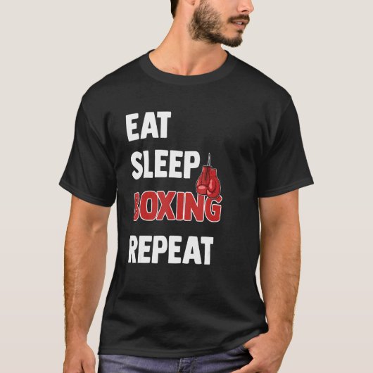 Boxing Canvas Sparring Match Coach 5 T-shirt (Voorkant)