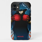 Boxing Case-Mate iPhone Case (Achterkant)