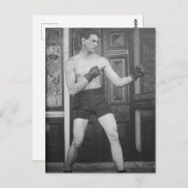  Boxing Champ Briefkaart (Voorkant / Achterkant)
