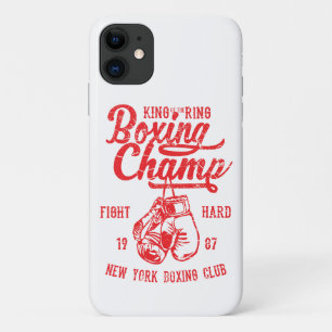 Boxing Champ New York Boxing Club Fight Hard Case-Mate iPhone Case