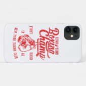 Boxing Champ New York Boxing Club Fight Hard Case-Mate iPhone Case (Achterkant (horizontaal))