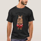 Boxing Champion Dwarf Rabbit Fighter 1 T-shirt (Voorkant)