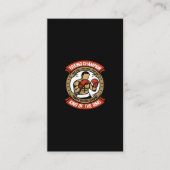 boxing champion king of the ring visitekaartje (Voorkant)