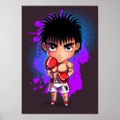 Boxing Chibi Poster (Voorkant)