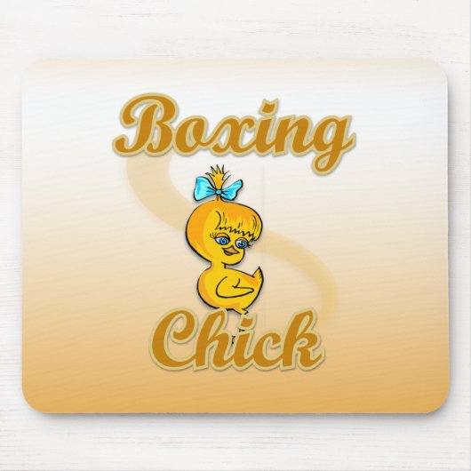 Boxing Chick Muismat (Voorkant)
