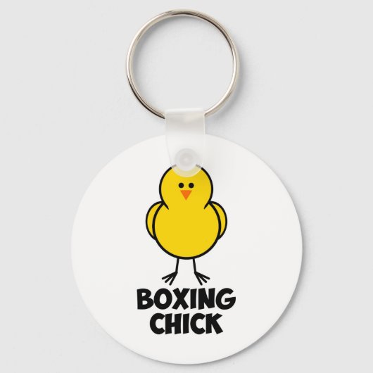Boxing Chick Sleutelhanger (Voorkant)