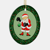 Boxing Christmas Collectible Keramisch Ornament (Rechts)