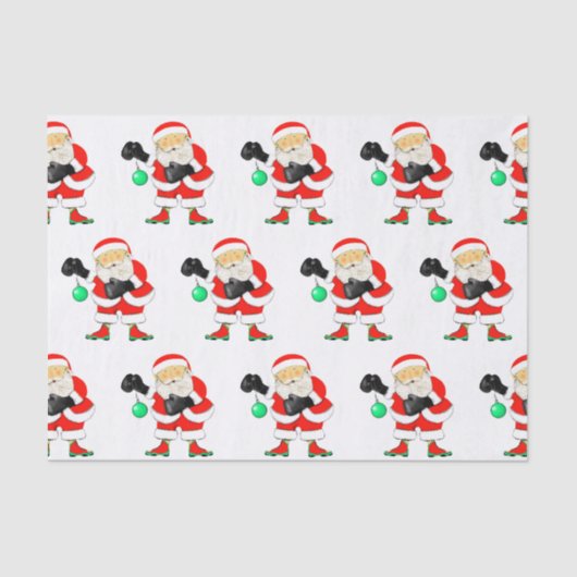 Boxing Christmas Holiday Gift Tissue Paper Tissuepapier (Voorkant)
