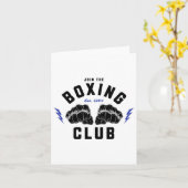 Boxing Club1 Kaart (Gele Bloem)