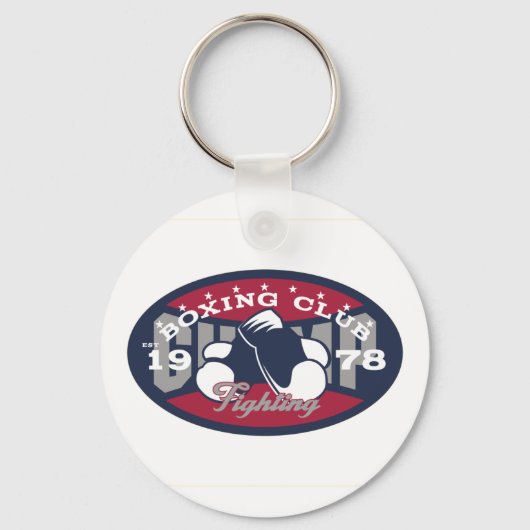 Boxing Club Sleutelhanger (Voorkant)