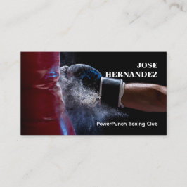 Boxing Club Visitekaartje