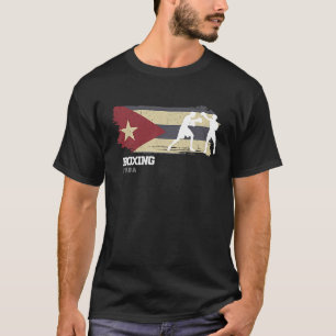 Boxing Cuba Combat Sports Fighter Boxing T-shirt