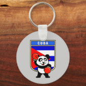 Boxing Cuba Panda Sleutelhanger (Voorkant)