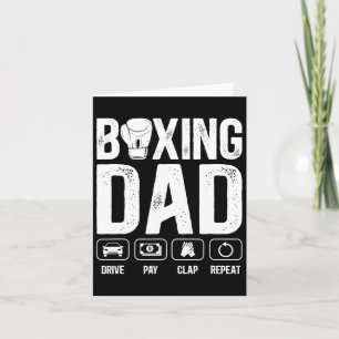 Boxing Dad Drive Pay Clap Boksen Vader 1 Kaart