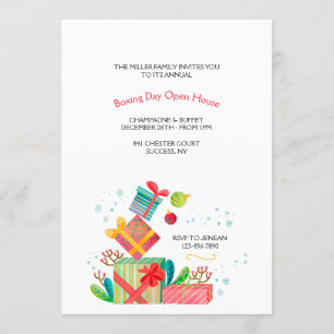 Boxing Day Holiday Uitnodiging