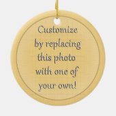 Boxing Day Keramisch Ornament (Achterkant)