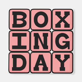 Boxing Day, VK en Canada Holiday Magneet