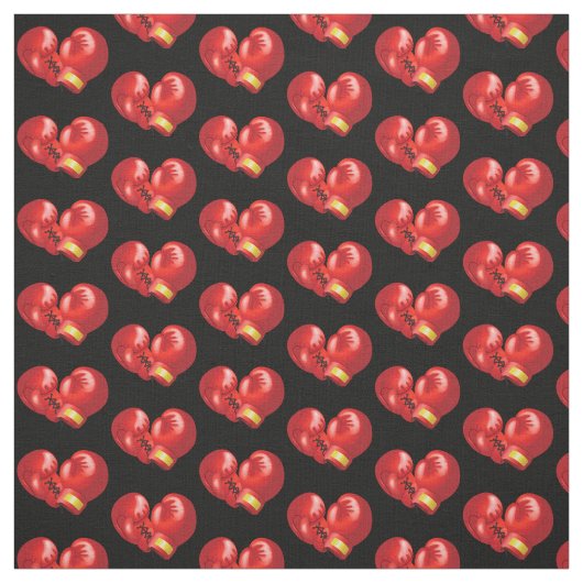 Boxing Design Fabric Stof (Swatch)