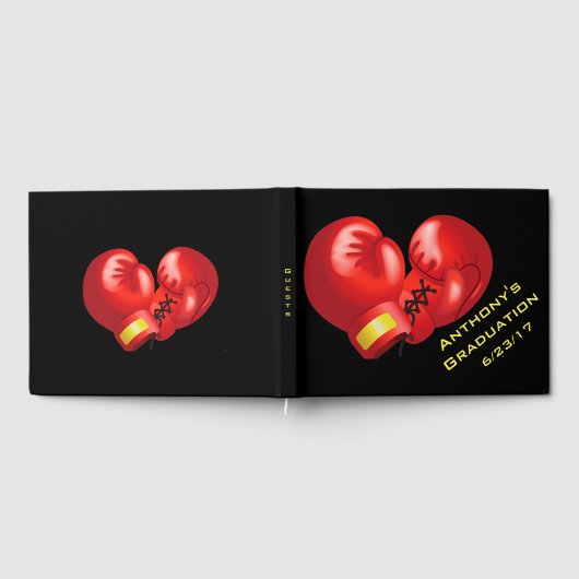 Boxing Design Guest Book Gastenboek (Volledig)