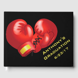 Boxing Design Guest Book Gastenboek