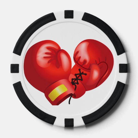 Boxing Design Poker Chips (Voorkant)