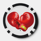 Boxing Design Poker Chips (Achterkant)