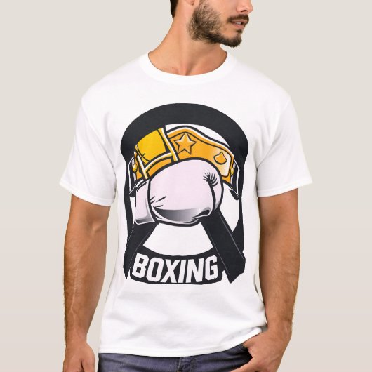 Boxing Design T-shirts (Voorkant)