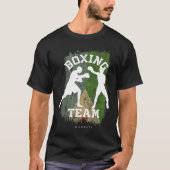 Boxing Djibouti Combat Sports Fighter Boxing T-shirt (Voorkant)
