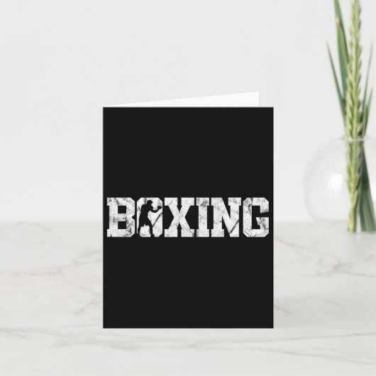 Boxing doos 3 kaart (Voorkant)