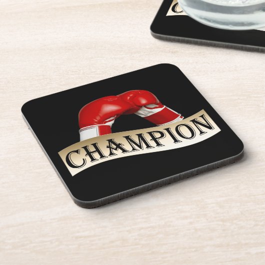 BOXING DRANKJES ONDERZETTER (Linkerzijde)