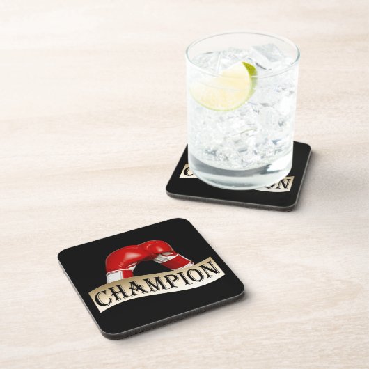 BOXING DRANKJES ONDERZETTER (Rechterzijde)