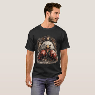 Boxing Eagle Grafische T-Shirt voor Vechters