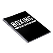 Boxing Enthusiast Notitieboek (Rechterzijde)
