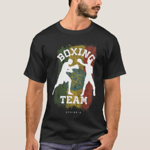 Boxing Ethiopia Combat Sports Fighter Boxing T-shirt